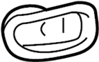 View Interior Door Handle Trim Full-Sized Product Image