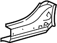 Image of Quarter Panel Extension (Rear, Upper, Lower) image for your 2004 Toyota RAV4   