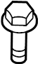 Image of Screw. Bolt. Cover. Bumper. (Upper, Lower). Bolt that secures the. image for your 2023 TOYOTA GR Corolla Core Hatchback