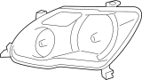 Image of Headlight image for your 2014 Toyota Tundra  1794 Edition Crew Cab Pickup Fleetside 