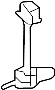View Fog Light Bracket Full-Sized Product Image 1 of 3