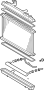 Image of Radiator image for your 2008 Toyota Matrix   