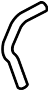 Image of Engine Coolant Hose image for your Toyota