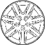 Image of Wheel image for your 2018 Toyota Avalon   
