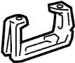 Image of Console Bracket (Front, Rear, Upper) image for your 2001 TOYOTA ECHO