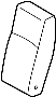 Image of Armrest. (Rear). Armrest attached to the. image for your 2005 TOYOTA CAMRY