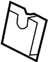 Image of Door, Seat Center AR. Door, Armrest. (Rear) image for your 2005 TOYOTA CAMRY