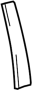 Image of Door Applique (Rear) image for your 2023 Toyota GR Supra   