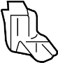 View Filler. Pipe. Support. Bracket. (Front, Upper, Lower) Full-Sized Product Image