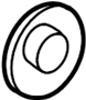 View CV Axle Shaft Carrier Bearing Cover Full-Sized Product Image 1 of 2