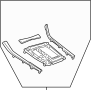 Image of Automatic Transmission Shift Cover Plate (Upper) image for your Toyota Avalon  