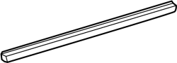 Image of Door Molding (Front, Upper, Lower) image for your 1999 TOYOTA AVALON