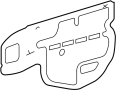 Image of Door Water Deflector (Front) image for your TOYOTA AVALON