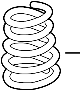 View Coil Spring (Rear) Full-Sized Product Image 1 of 2