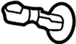 Image of Cover. Bumper. Clip. Retainer. (Upper, Lower). Fastens fender liner to. image for your 2007 Toyota Tacoma 4.0L V6 A/T 4WD Base Standard Cab Pickup Fleetside 