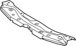 Image of Radiator Support Tie Bar (Upper) image for your 2010 Toyota FJ Cruiser   