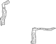 View Radiator Support Tie Bar Extension (Upper) Full-Sized Product Image 1 of 1