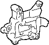 View A/C Compressor Bracket Full-Sized Product Image