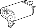 Image of Exhaust Muffler (Rear) image for your 2013 Toyota Sequoia   