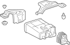 Image of Vapor Canister image for your 2008 Toyota Avalon   
