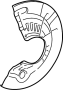 View Brake Dust Shield Full-Sized Product Image