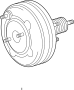 Image of Power Brake Booster image for your 1994 Toyota Corolla   