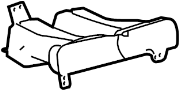 Image of Instrument Panel Air Duct (Rear) image for your 2025 TOYOTA CAMRY XLE Sedan