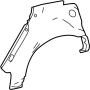Image of Wheel Housing Side Panel image for your 2006 Toyota Prius   