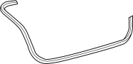 Image of Deck Lid Seal (Rear) image for your 2023 TOYOTA COROLLA Hybrid LE Sedan