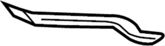 Image of Bumper Impact Bar Brace (Front) image for your 2018 Toyota Tacoma  TRD Off-Road Extended Cab Pickup Fleetside 
