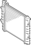 Image of Radiator image for your 2016 Toyota Tacoma   