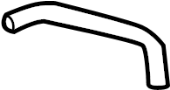 View Hose, Radiator TO. Reservoir Hose. (Rear) Full-Sized Product Image