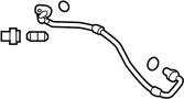 Image of A/C Refrigerant Discharge Hose image for your 2014 Toyota Prius c   