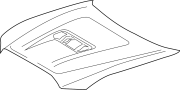 Image of HOOD SUB - ASSEMBLY. image for your 2018 Toyota Tacoma 3.5L V6 M/T 4WD TRD Off-Road Extended Cab Pickup Fleetside 