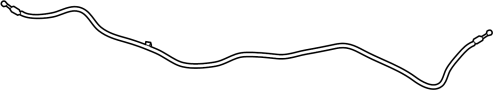 Image of Hood Release Cable image for your 2023 Toyota 4Runner   