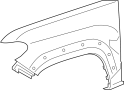 Image of Panel, Fender. (Right, Front) image for your 2021 Toyota Tundra  Trail Crew Cab Pickup Fleetside 