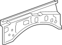 Image of Member SUB - Assembly. Rail. (Front, Upper) image for your 2022 Toyota Tacoma  TRD Off-Road Crew Cab Pickup Fleetside 