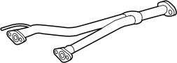 Image of Exhaust Pipe image for your 1995 Toyota