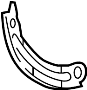 Image of Bracket, Wiring Harness. Oxygen sensor Bracket. (Rear) image for your 1999 TOYOTA TACOMA DELUXE 2700CC EFI, AUTOMATIC  4-SPEED