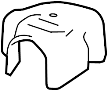 Image of Cover, Air Pump.  Included with: Air Pump. image for your 2004 TOYOTA TACOMA
