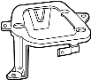 View Bracket, Air Pump.  Full-Sized Product Image 1 of 2
