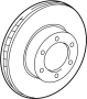View Disc Brake Rotor (Front) Full-Sized Product Image