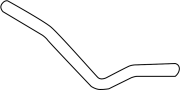 Image of BOSE, Brake. Hose, Union to Vacuum. image for your 2017 Toyota Tacoma  SR5 Crew Cab Pickup Fleetside 