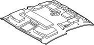 Image of HEADLINER ASSEMBLY, ROOF. image