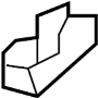 View Roof Drip Molding Clip (Front, Rear) Full-Sized Product Image