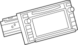 View DISPLAY SYSTEM. RECEIVER ASSEMBLY, RADIO.  Full-Sized Product Image 1 of 1