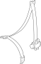 Image of Belt, Seat. Lap and Shoulder Belt. (Front) image