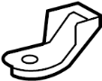 Image of Cover, Seat Lock. Seat bracket Cover. (Rear, Lower) image for your 2017 Toyota Tacoma   