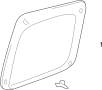 View Quarter Panel Glass Clip Full-Sized Product Image 1 of 3