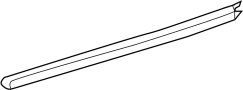 Image of Belt molding. Weatherstrip, Door. (Rear) image for your 2023 Toyota Prius AWD-e   